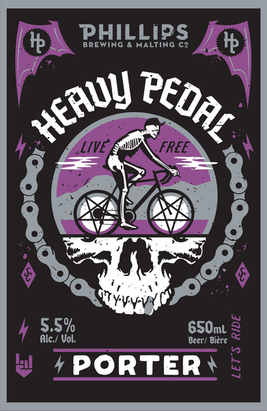 Heavy Pedal Poster