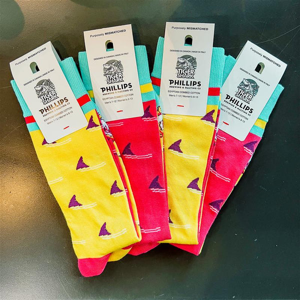 Friday Sock Co. Tiger Shark Socks
