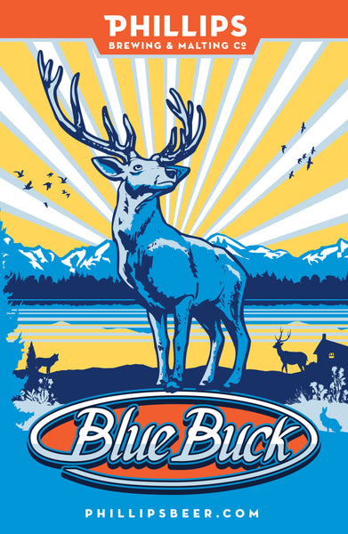 Blue Buck Poster