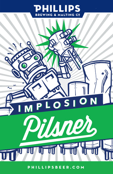 Implosion Pilsner Poster