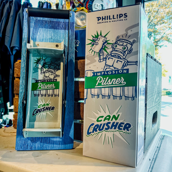 Implosion Pilsner Can Crusher