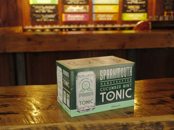 Sparkmouth Cucumber Mint Tonic 6x250ml Can